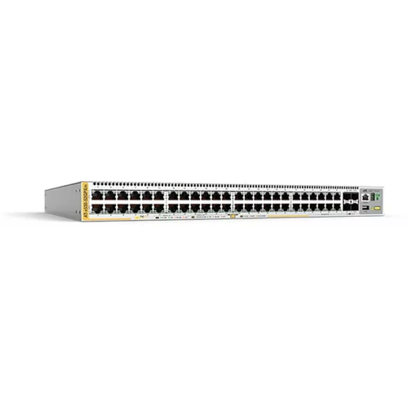 Allied Telesis x530-52GPXm pārvaldāms L3 Gigabit Ethernet (10/100/1000) Power over Ethernet (PoE) pelēks
