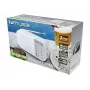Portable radio Muse M-025 RW — analog FM/MW, balta, battery-powered, external antenna