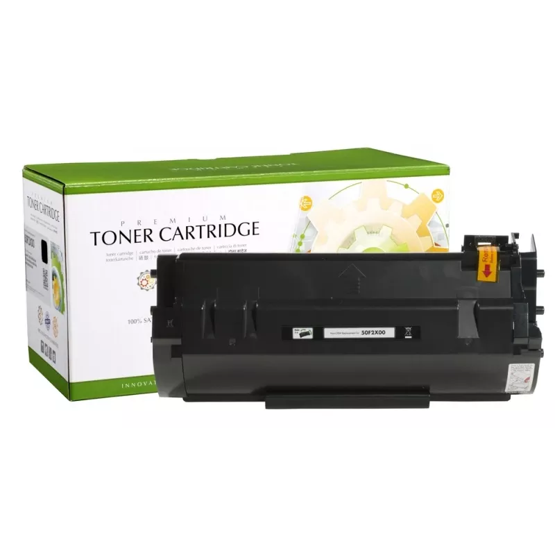 Saderīgs Static-Control Lexmark 502X melns, 10000 lpp. (50F2X00)