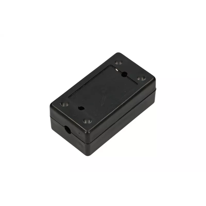 Savienojuma kārba Extralink Cat5e UTP kabelim, plastmasas, melna, 1 porta