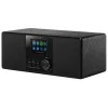 Interneta radio JVC RA-E981B — straumēšana, izmantojot Wi‑Fi un Bluetooth, DAB+, FM, 2x5W, 40 atmiņas vietas, USB, AUX, LCD displejs