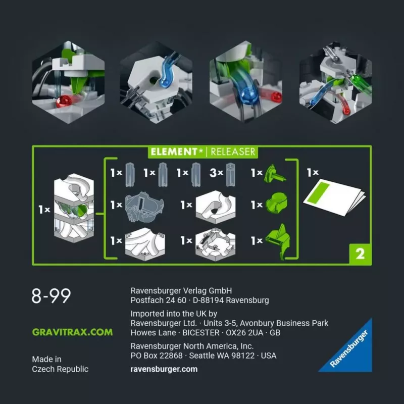 Ravensburger GraviTrax PRO Element Releaser rotaļlietu marmora trase (27486)