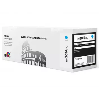 Toner TB saderīgs ar HP M880 CF300A, ciāna, atjaunots