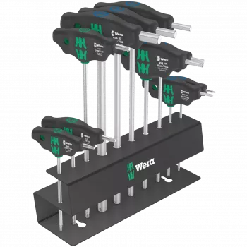 Wera Bicycle Set 6 T veida roktura atslēgu komplekts, 10 gab., glabāšanas kastē (05004174001)
