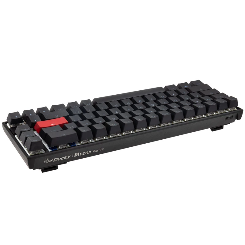 Ducky Mecha Pro SF tastatūra spēlēm USB ASV angļu valodā melna