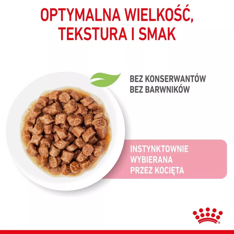 Mitrā kaķu barība Royal Canin Sterilised Gravy, 12 x 85 g maisiņi — vistas gaļa, sterilizētiem/kastrētiem kaķēniem, 11% olbaltumvielu, 80,5% mitruma