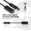CLUB3D USB 3.2 Gen2 A tipa pagarinātāja vads 10 Gbps M/F 5 m/16,40 pēdas