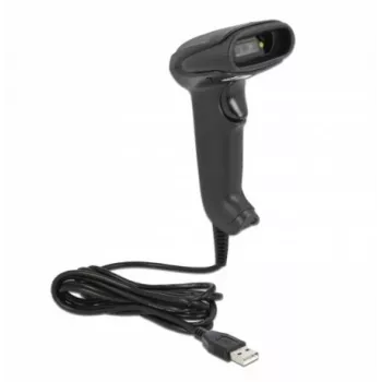 Rokas svītrkoda skeneris DeLOCK USB 1D 2D, vācu versija