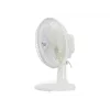 Adler | Ventilators ar skavu | AD 7317 | Galda ventilators | Balts | Diametrs 15 cm | Ātrumu skaits 2 | 30 W