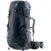 Deuter Aircontact Lite 45+10 SL sieviešu pārgājienu mugursoma, melna