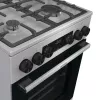 Gorenje GKS5C71XF brīvi stāvoša plīts ar cepeškrāsni Sudraba