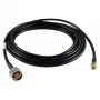 Koaksiālais kabelis ALLNET ANT-CAB-RSMA-N-700 R-SMA N-tipa 7 m Melns