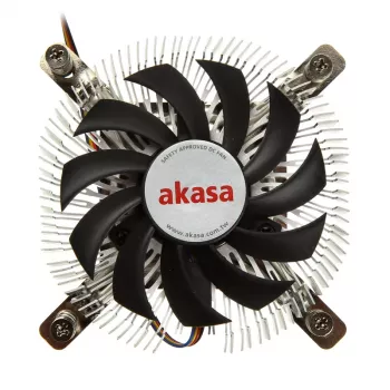 Akasa AK-CC7129BP01 datora dzesēšanas sistēma Procesora dzesētājs 7,5 cm