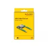 DeLOCK Mini PCIe I/O 1 x USB 2.0 Type-A ligzda pilna izmēra puse izmēra