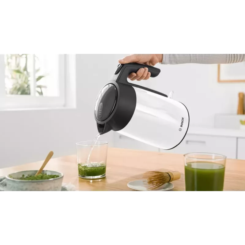 Bosch TWK7L461 elektriskā tējkanna 1,7 L 2400 W balta