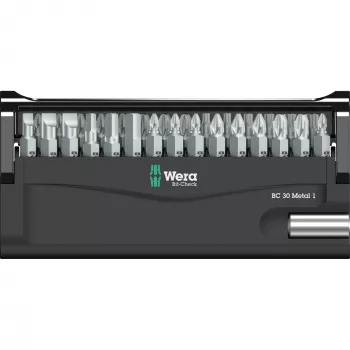Skrūvgrieža uzgaļu komplekts Wera BC 30 Metal 1