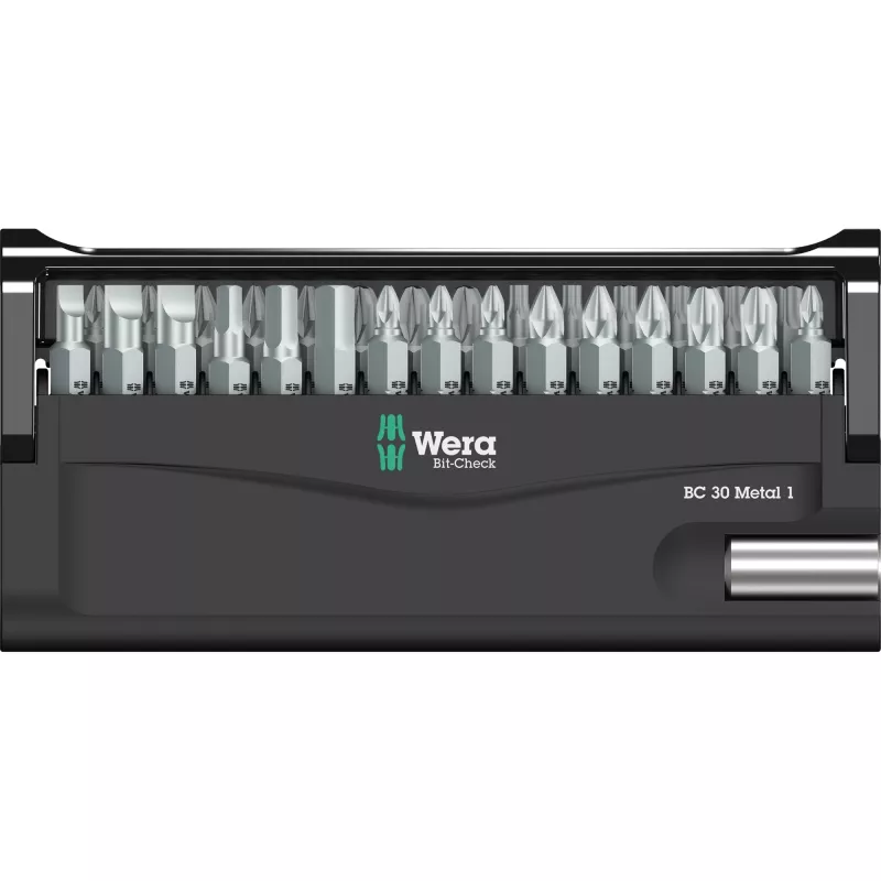 Skrūvgrieža uzgaļu komplekts Wera BC 30 Metal 1