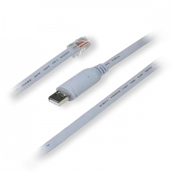 savienotāju adapteris TELTONIKA PR2UR18M — RJ-45 uz USB 2.0 Type-A, 1,8 m, pelēks