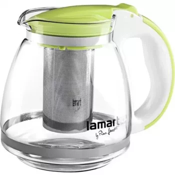 Tējas sietiņš Glass Lamart LT7028 Zaļš caurspīdīgs 13 cm diametrs 155 mm augstums