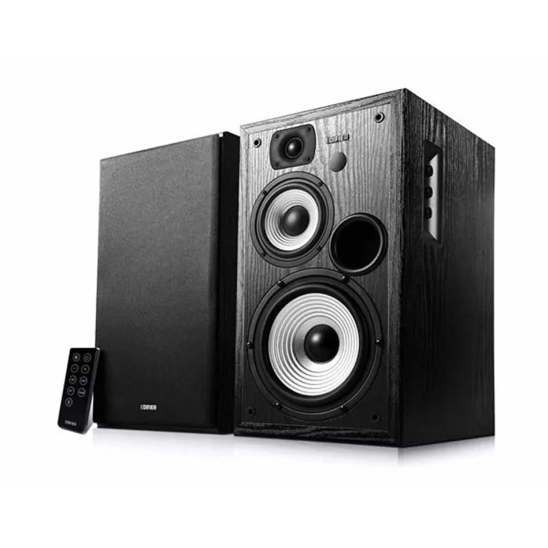 Skaļrunis Edifier R2750DB 136 W — 2.0 stereo, Bluetooth, RCA, optisks, melns, 17,44 kg