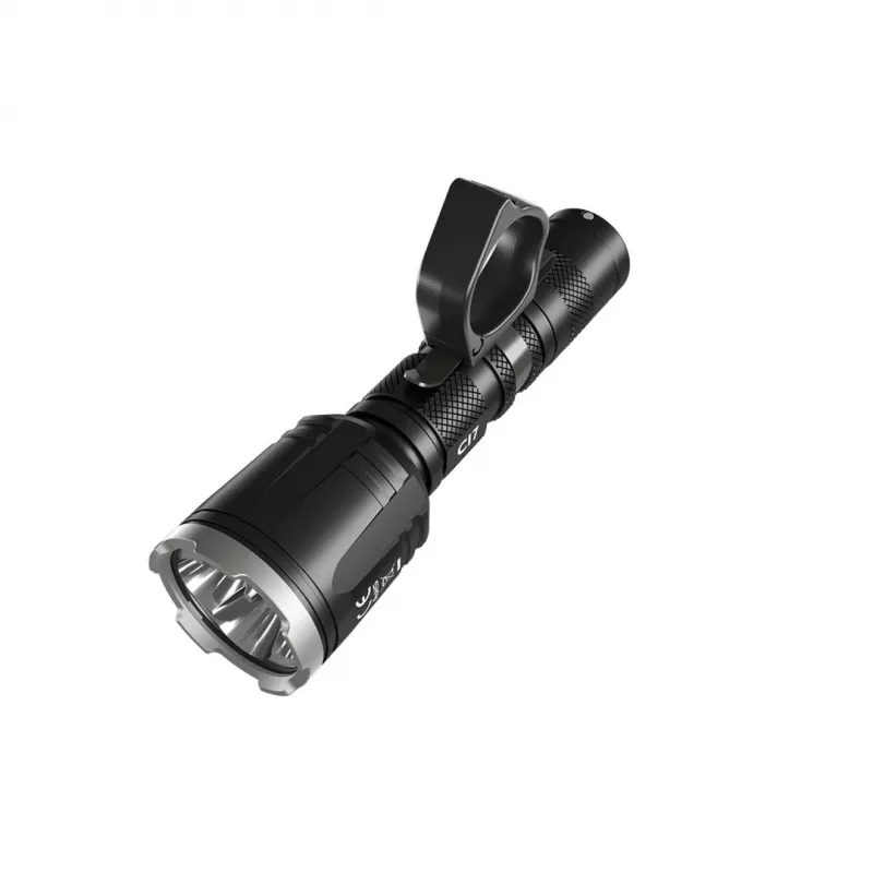Rokas lukturītis Nitecore CI7 — 4 gaismas diodes, 2500 lūmenu, līdz 130 stundām darbības laika, 148,2 mm, 158 g, melns