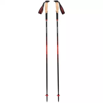 Pārgājienu nūjas Pursuit Carbon Z, fitnesa ierīce antracīta/oranžā krāsā, 1 pāris, 115 cm