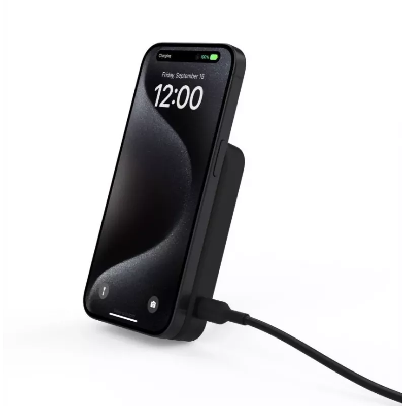 Belkin BoostCharge Pro 8000 mAh bezvadu uzlādes melns