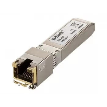 D-Link SFP+ 10GBASE-T vara raiduztvērējs, varš, 10000 Mbit/s, SFP+, T, 30 m, 10 Gigabit Ethernet