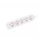 LANBERG PS0-05E-0150-W 1,5M Balts 5X 230V Lanter PAGARINĀJUMS PL. KABELIS NO PILNA VARA