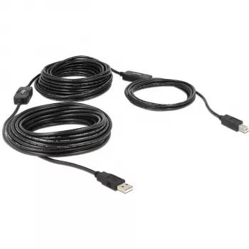 USB kabelis DeLOCK 20m USB2.0-A - USB2.0-B 83557