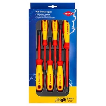 Knipex 00 20 12 V02 manuālais skrūvgriežu komplekts Standarta skrūvgrieži