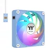 Thermaltake CT140 EX ARGB 140mm korpusa ventilatori, 3 gab. komplekts – hortenzijas zils