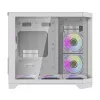 Datora korpuss Darflash FT418 + 6 aRGB ventilatori (balts)