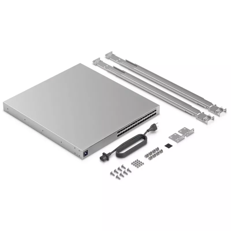 Ubiquiti UniFi Pro XG Aggregation pārvaldāms L2/L3 1U pelēks