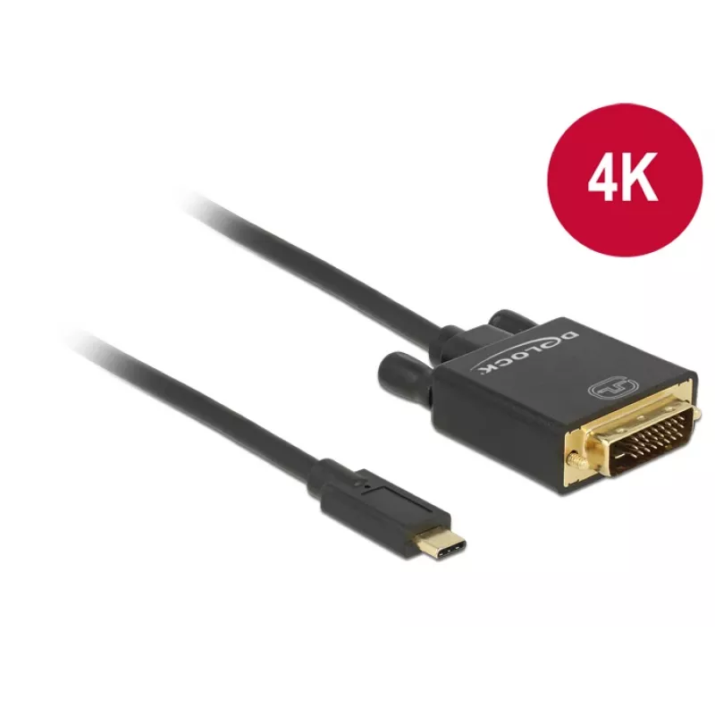 USB-C uz DVI adapteris DeLOCK 85321 2m