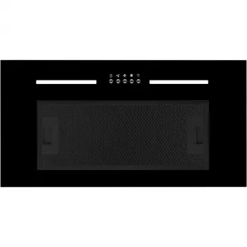 Iebūvējams virtuves nosūcējs MPM MPM-54-OWS-02, 54 cm, 3 ātrumu nosūkšana, maks. 626 m³/h, melns