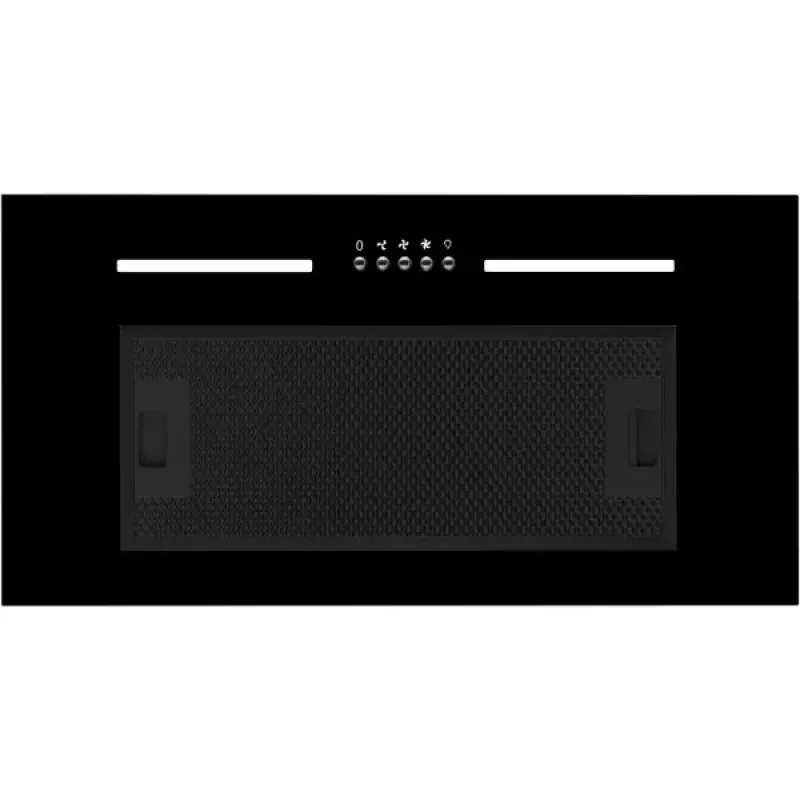 Iebūvējams virtuves nosūcējs MPM MPM-54-OWS-02, 54 cm, 3 ātrumu nosūkšana, maks. 626 m³/h, melns