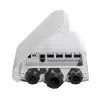 Mikrotik CRS504-4XQ-OUT tīkla slēdzis Pārvaldīts L3 Fast Ethernet (10/100) Power over Ethernet (PoE) 1U Balts
