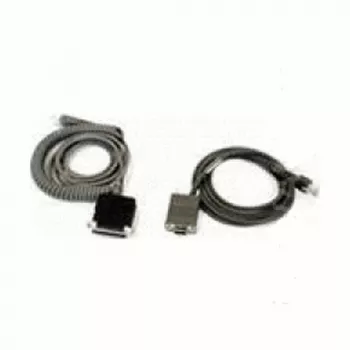 Datalogic CAB-433 RS-232 PWR kabelis, DB-9 ligzda, taisns, 1,8 m, pelēks