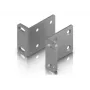 Montāžas komplekts Ubiquiti UACC-Rack-Ear-1U pelēks cinkots tērauds