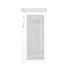 PC case Montech X5M (W) Micro Tower, balta — Micro-ATX/Mini-ITX, supports ATX PSU, 3x120mm front, 1x120mm rear, 2x3.5 inch bays, 4x2.5 inch bays