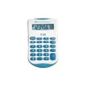 Texas Instruments TI-501 kalkulatora maciņš vienkāršais kalkulators zils - balts (TI501)
