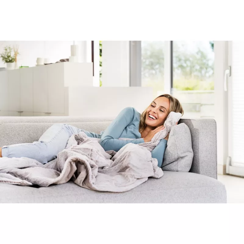Beurer HD 75 Cosy Nordic apsildāmā sega, 130 x 180 cm, pelēka
