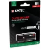 USB zibatmiņa Emtec B120 Click Secure 16 GB USB Type-A 3.2 Gen 2 Melna
