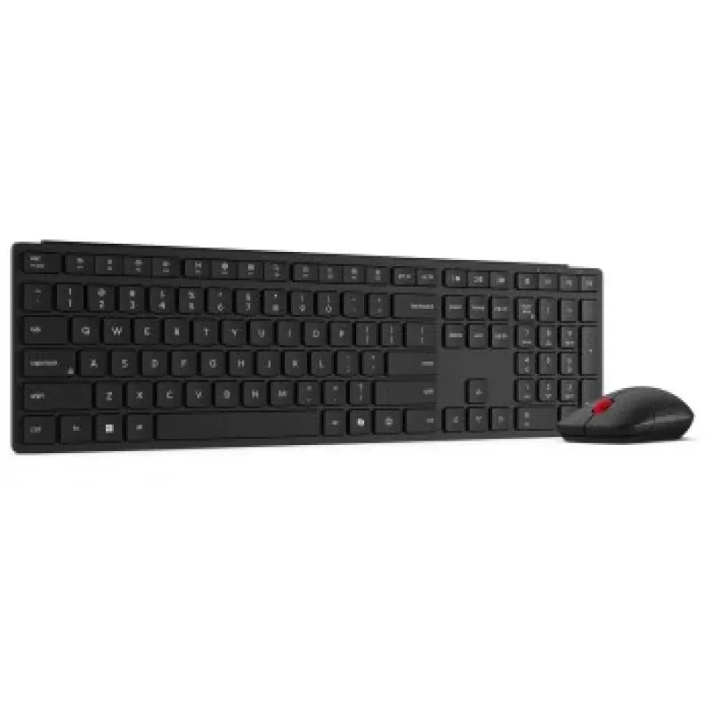 Bezvadu komplekts tastatūra un pele Lenovo 6000 — vairāku režīmu savienojamība, ziemeļvalstu izkārtojums