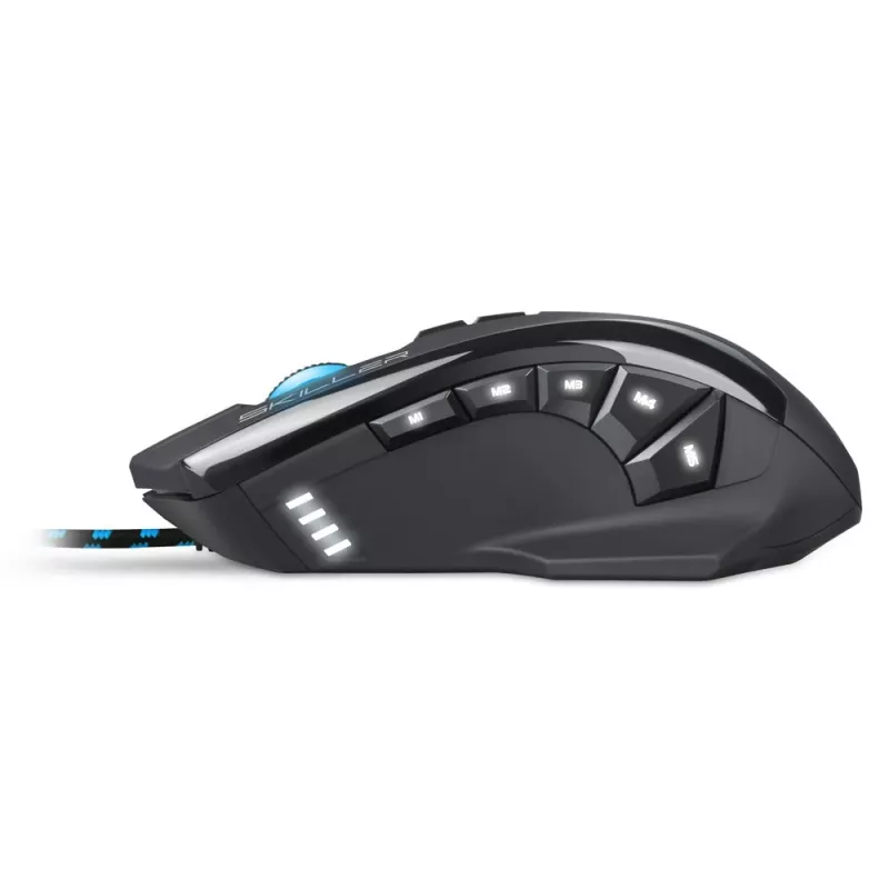 Sharkoon Skiller SGM1 pele Spēlēm Labās rokas USB Type-A Optiskā 10800 DPI
