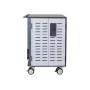 Ergotron Zip40 - ratiņi (tikai uzlāde) - 40 planšetdatoriem / piezīmjdatoriem - ekrāna izmērs: līdz 39,6 cm (līdz 15,6 collām)