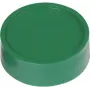 Apaļais magnēts Ø3,4cm Zaļš 10gab. (61733-55)