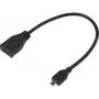 SpeaKa Professional HDMI adapteris [1x HDMI spraudnis D Micro — 1x HDMI ligzda] Melns Zelta pārklājuma spraudkontakti (SP-7870588)