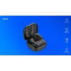 SAVIO in-ear TWS headset TWS-12, Bluetooth 5.3, built-in mic, Melns